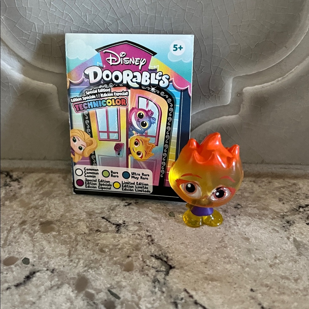 4/$14 Disney Doorables Technicolor Series Figure, Ember Lumen